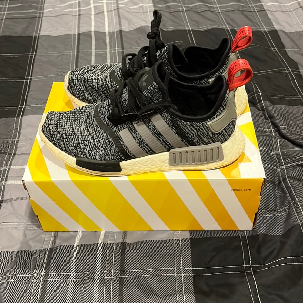 Grey nmd size 9